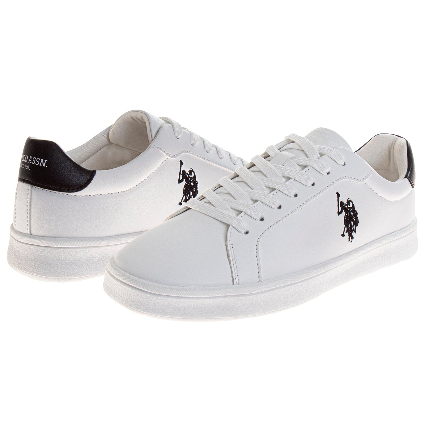 U.S. Polo Assn Classic LowTop Sneakers Men's  Casual Style Timeless Look Iconic Logo Everyday Comfort LaceUp (Adults)