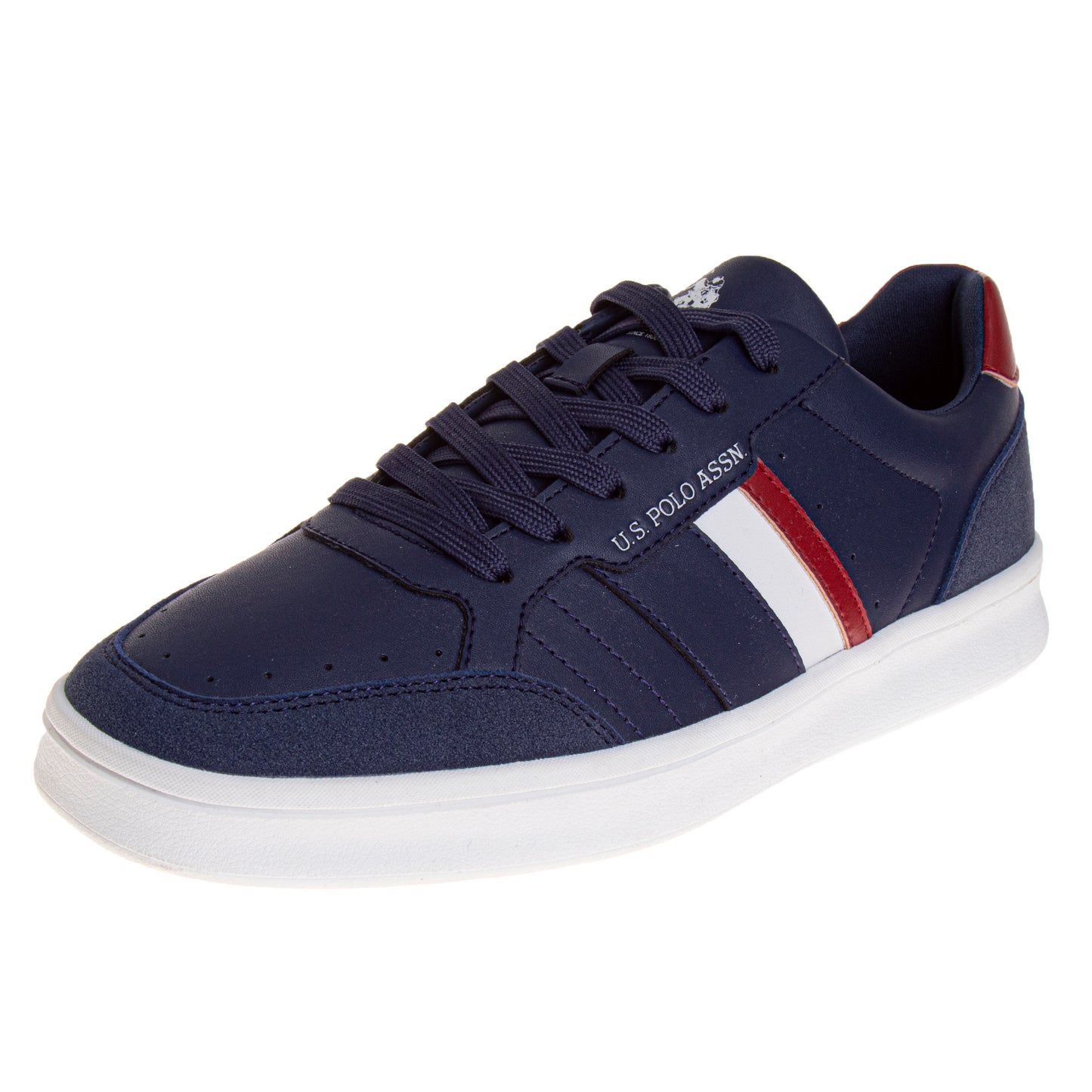 U.S. Polo Assn Classic LowTop Sneakers Men's  Casual Style Timeless Look Iconic Logo Everyday Comfort LaceUp (Adults)