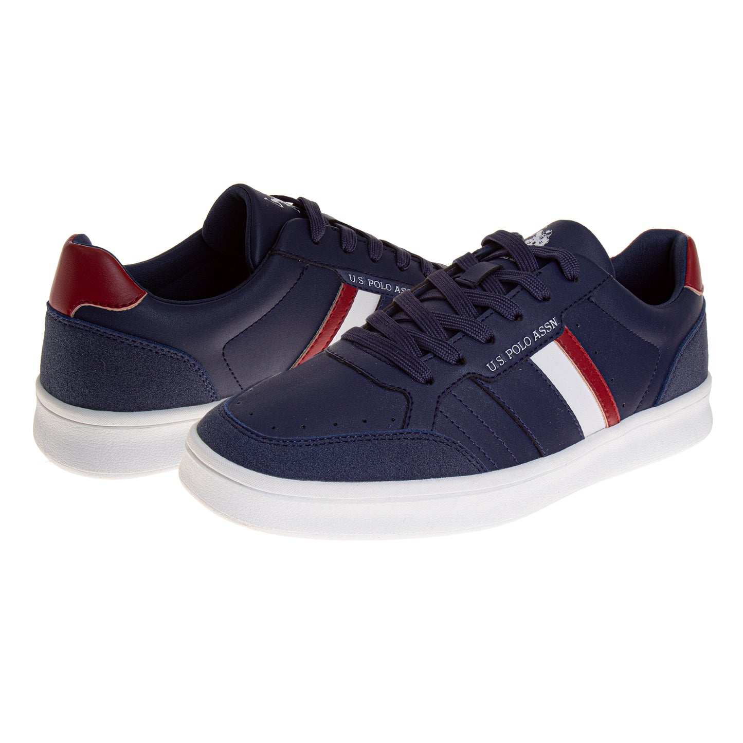 U.S. Polo Assn Classic LowTop Sneakers Men's  Casual Style Timeless Look Iconic Logo Everyday Comfort LaceUp (Adults)