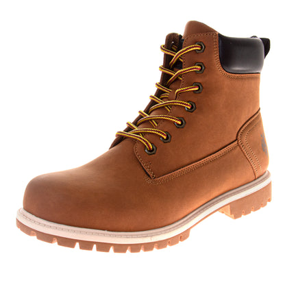 U.S. Polo Assn Work Boots Men's  Rugged Style Durable Construction LaceUp Tough Tread Comfortable Fit (Adults)