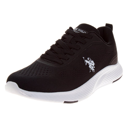 U.S. Polo Assn LowTop Sneakers Men's  Comfortable Casual Style Everyday Wear Iconic Logo Durable Canvas LaceUp (Adults)
