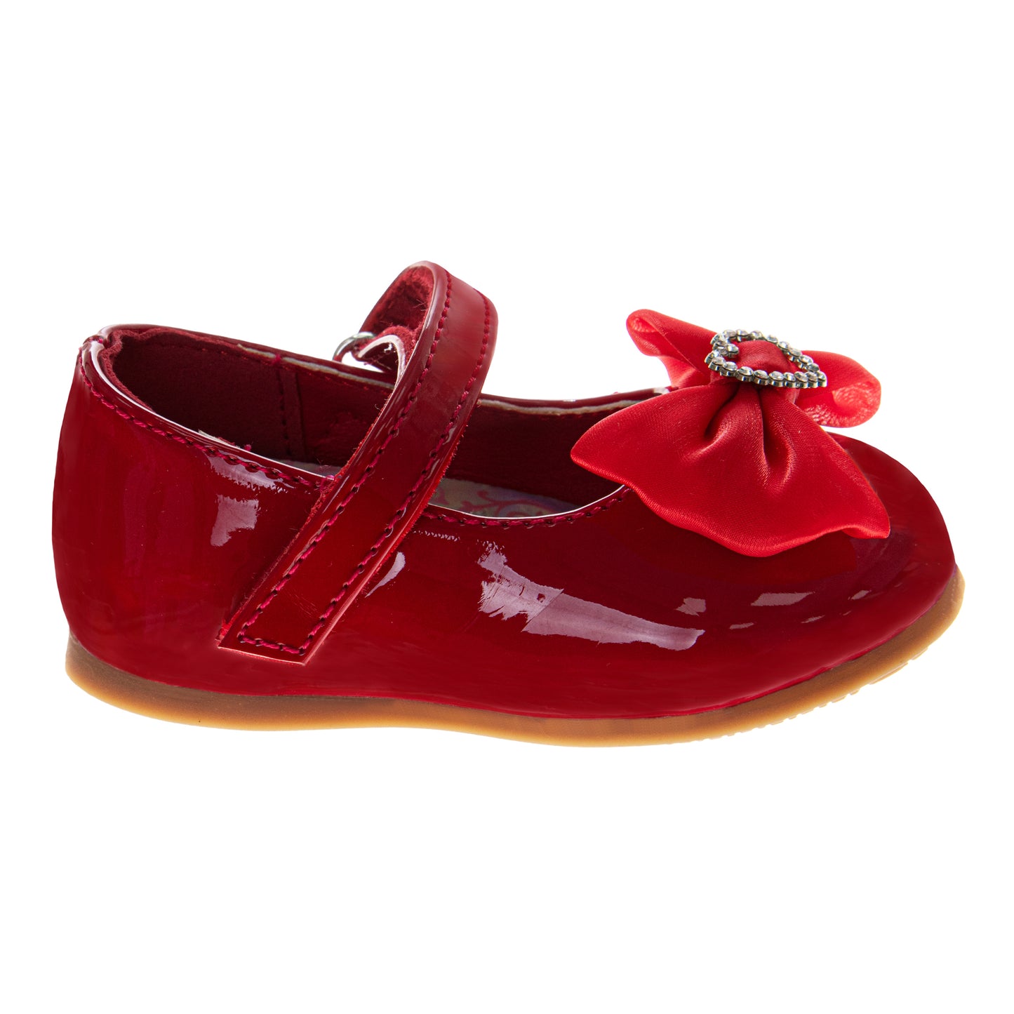 Josmo Dress Shoes Girls  Patent Finish Glossy Formal Special Occasion Infant Support (Infant)
