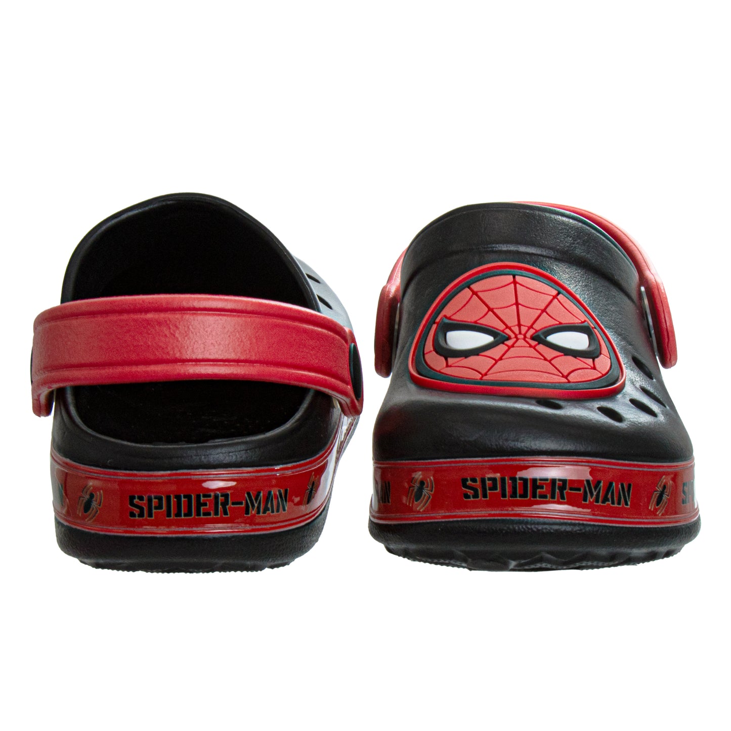 Marvel Spider-Man Boys Slip-On Clogs with Back Strap (Toddler)