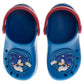SEGA Sonic the Hedgehog Boys Slip-On Clogs with Back Strap (Toddler)