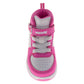 Minnie Mouse Girls High Top Sneakers Hook and Loop with Lace-Up (Little Kid)