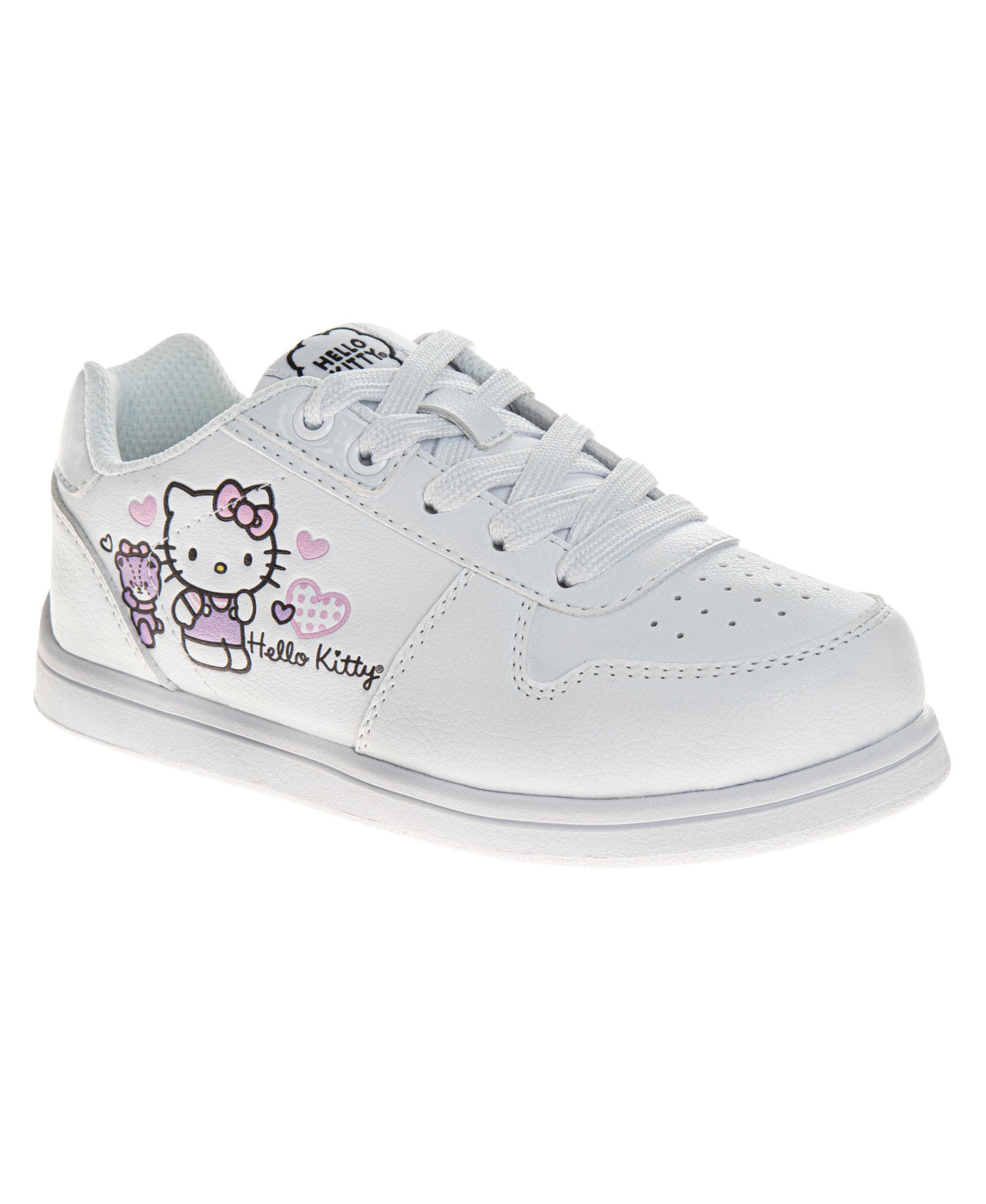 Hello Kitty Sneakers for Girls  Athletic Lightweight Durable Comfort Shoes (Little Kid / Big Kid)