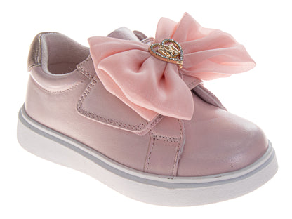 Kensie Girls Sneakers for Girls Easy Hook-and-Loop Stylish (Toddler)
