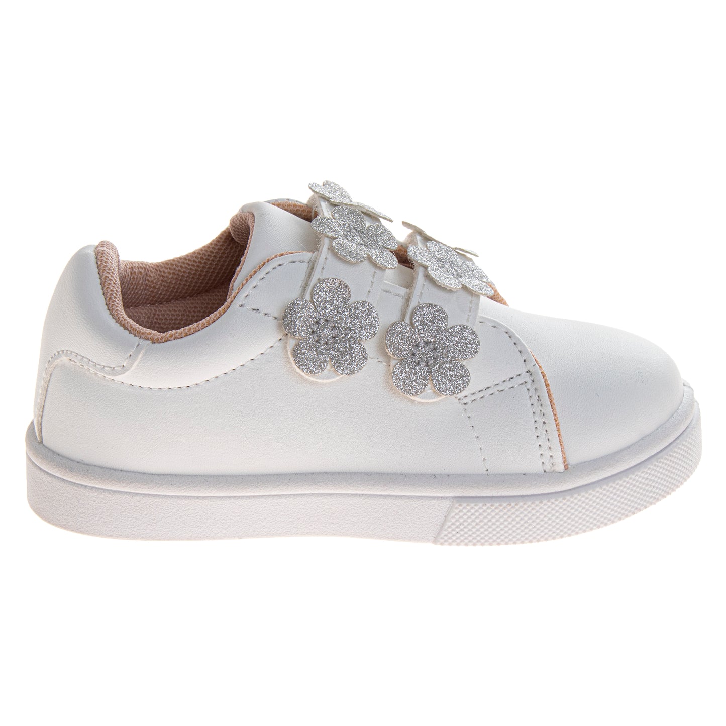 Laura Ashley Girls' Toddler Sneakers  Casual, Lightweight, and Comfortable Everyday Shoes (Toddler)