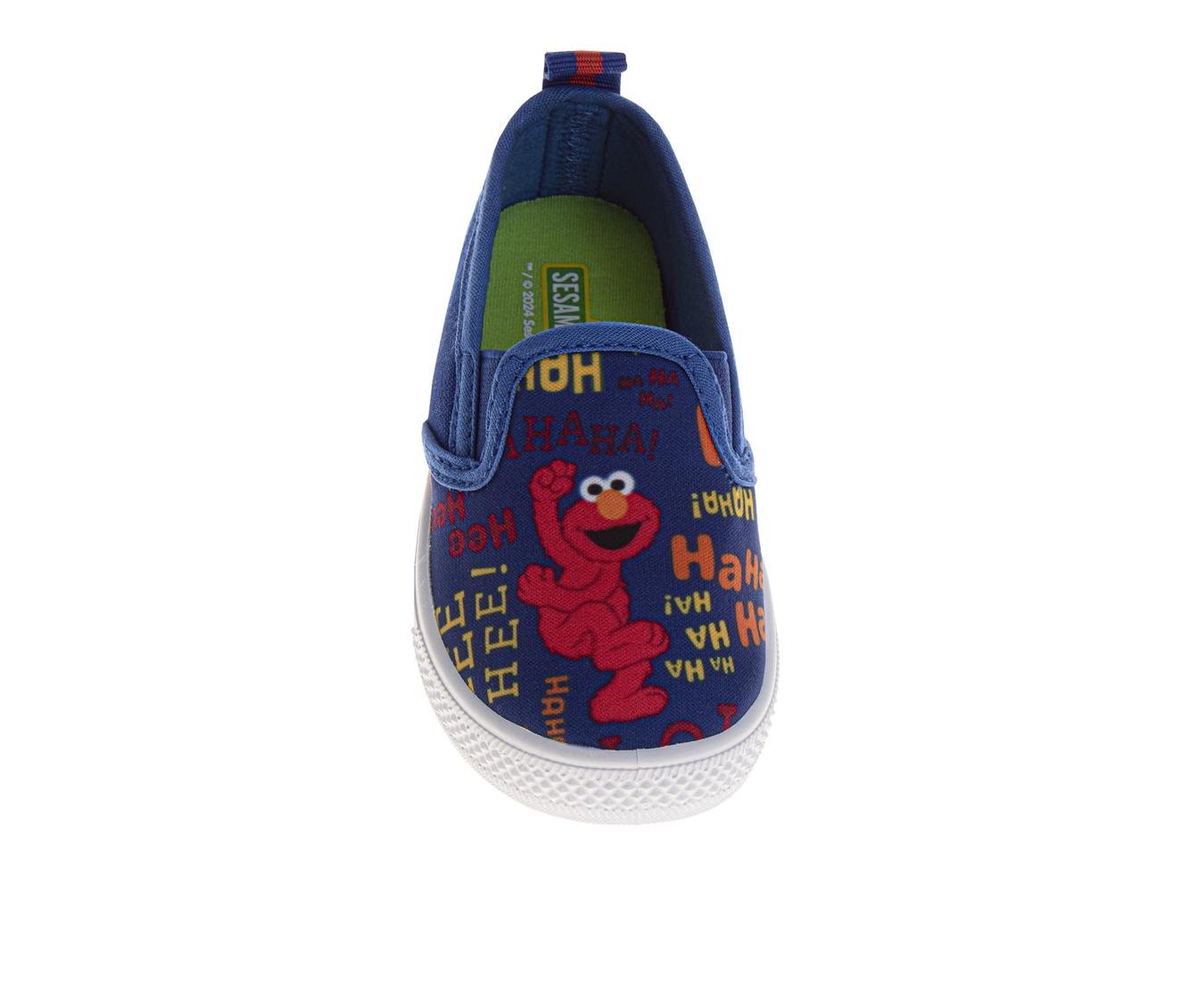 Sesame Street Boys/Girls Elmo Shoes,Slip On Sneaker Toddler,Indoor Outdoor Bottom,Toddler Size 5 to 10