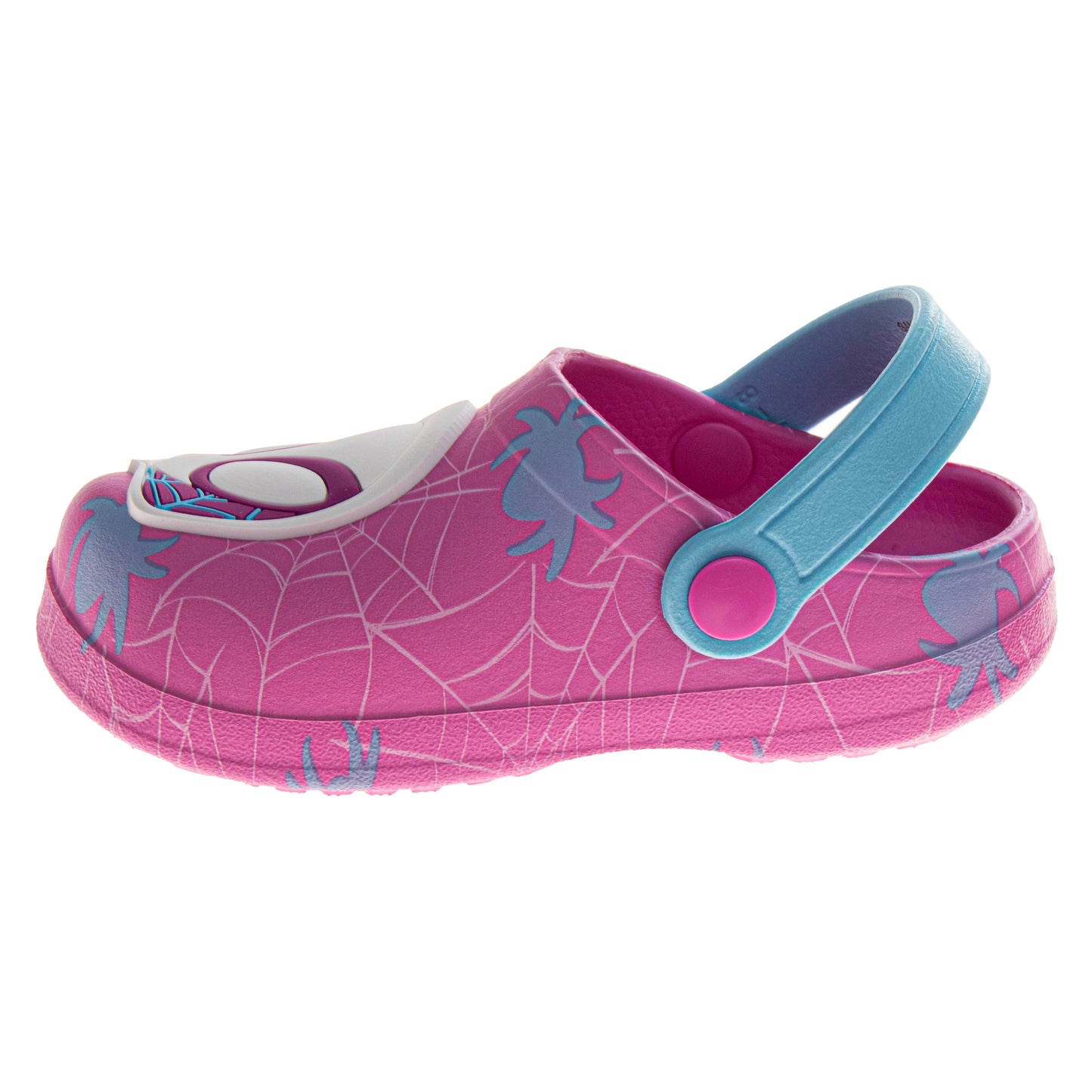 Spider-Man Girls Gwen Stacy Slip-On Clogs with Back Strap (Toddler)