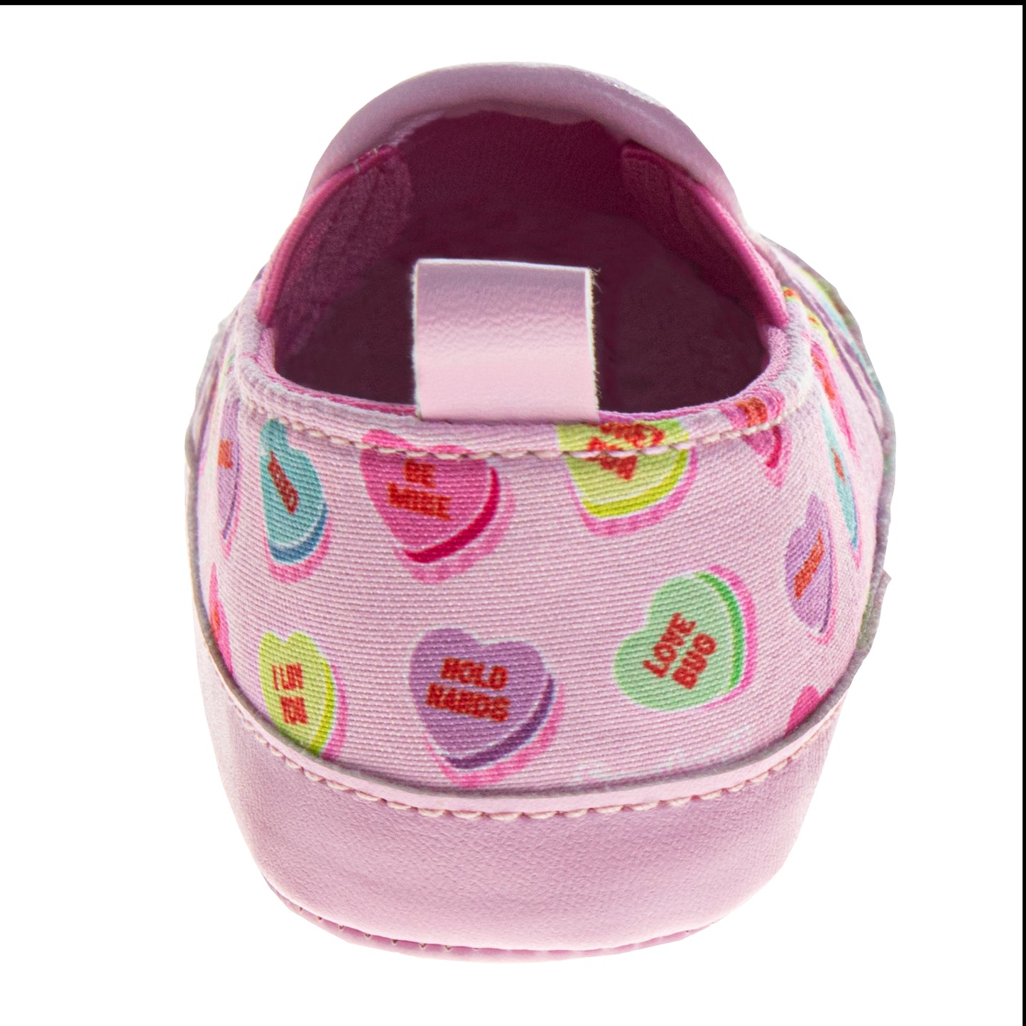 Sweethearts Conversation Hearts SlipOn Shoes Baby Girl's  Adorable Easy On/Off NoLace Design Sweet Design Casual Comfort (Big  Kids)