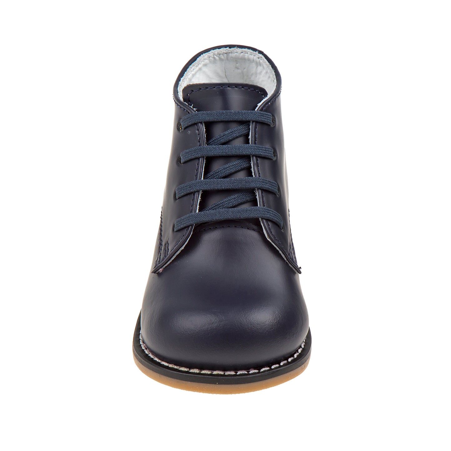 Josmo Logan Baby Walking Shoes Medium Width – Boys Girls Unisex Walking Shoes First Step Walker - Leather  Non-Slip Bottom High top