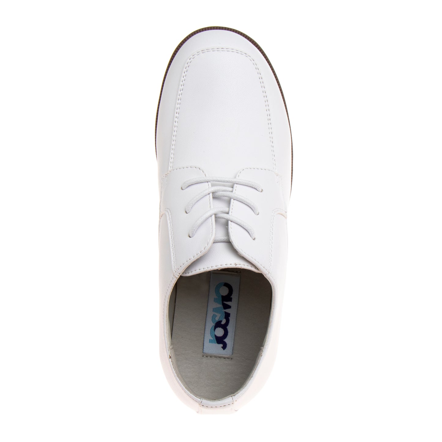 Josmo White Classic Dress Shoes Boys'  LaceUp Formal Wear Stylish Elegant Comfort Fit (Little Kid)