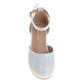 Laura Ashley Low Heeled Dress Shoes Girls'  Elegant Stylish Formal Wear Comfort Fit Easy On/Off (Little Kid / Big Kid)