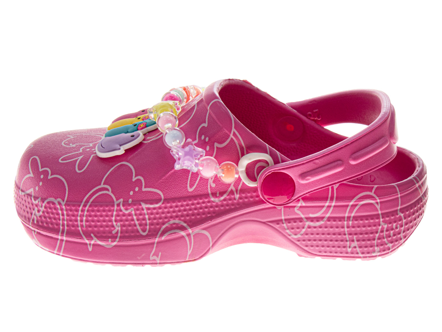 Peeps Clogs for Ladies - Lightweight Comfort Casual Dual Size (Adult)