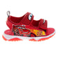 Cars Boys Lightning McQueen Hook and Loop Sport Open Toe Sandal (Toddler / Kids)