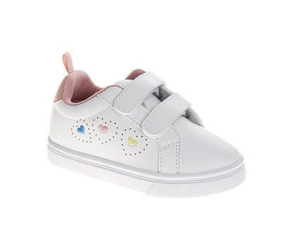 Laura Ashley Sneakers Girls'  Fashion Forward Stylish Everyday Wear Comfort Fit Durable Easy On/Off (Toddler / Little Kid)