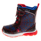 Marvel SpiderMan Snow Boots Boys  Hook & Loop Waterproof Warm Lined Durable Tread Built for Adventure (Toddler / Little Kid)