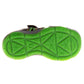 Monster Jam Boys Grave Digger Hook and Loop Sport Sandals (Toddler / Kids)