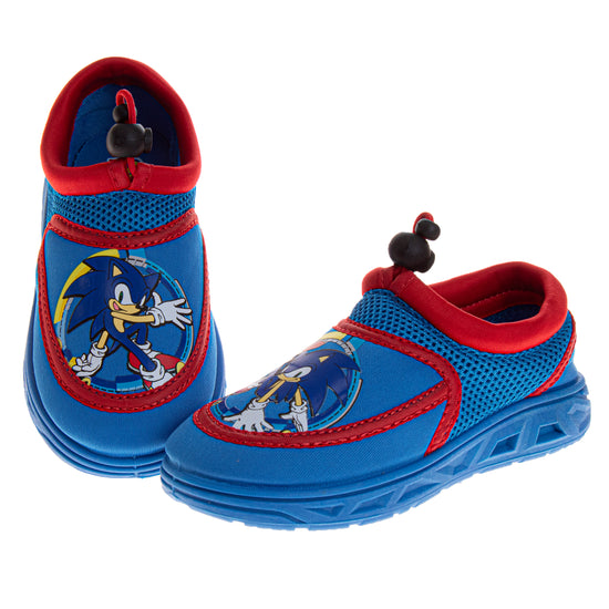 josmo Josmo Sonic Water Shoes for Boys Pool Aqua Socks Slip On