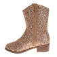 Kensie Girl Glittery Western Boots Girls'  Sparkly Glitter Western Style Fashion Forward Durable Comfort Fit (Little Kid / Big Kid)