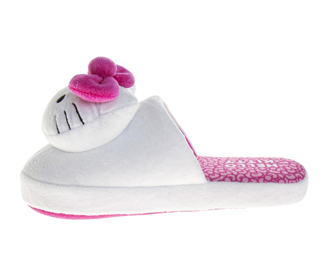 Hello Kitty Slippers for Women's  Soft Cozy Dual Size Comfort Indoor (Women’s / Adult)