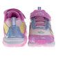 Disney Princess Girls Light-Up Sneakers with Hook and Loop Closure (Little Kid)