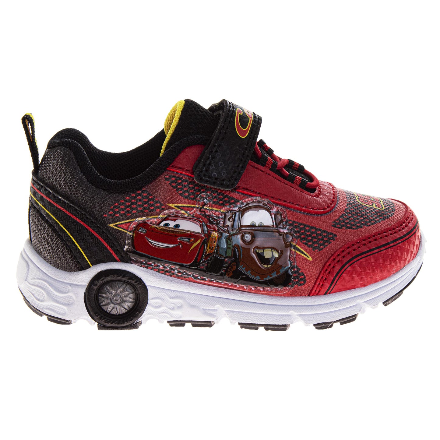 Cars Boys Light-Up Sneakers with Hook and Loop Closure (Little Kid)
