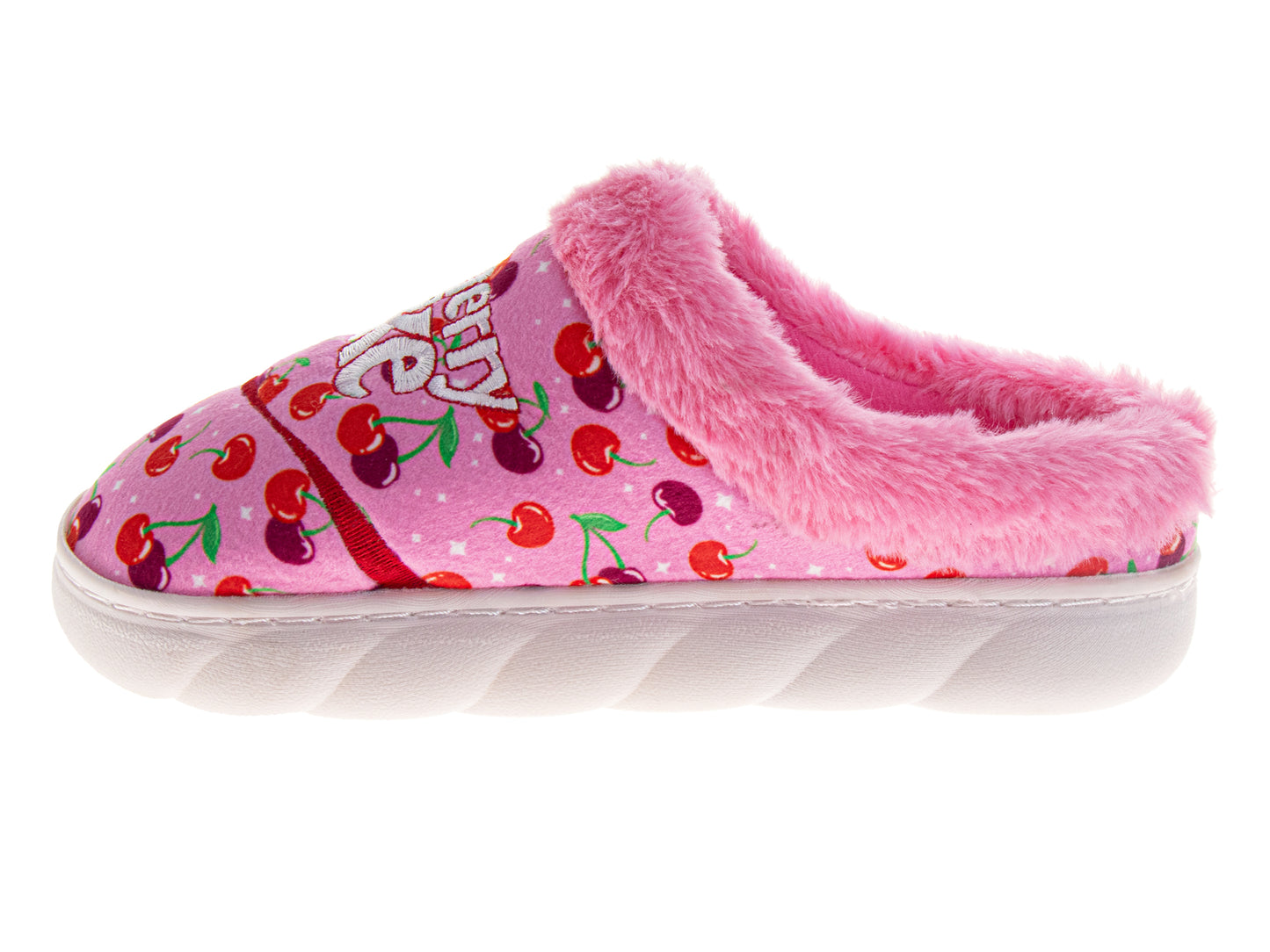 CocaCola Cherry COKE Casual Slippers for Women  Cozy SoftLined Warm Indoor Comfort Shoes (Adult)