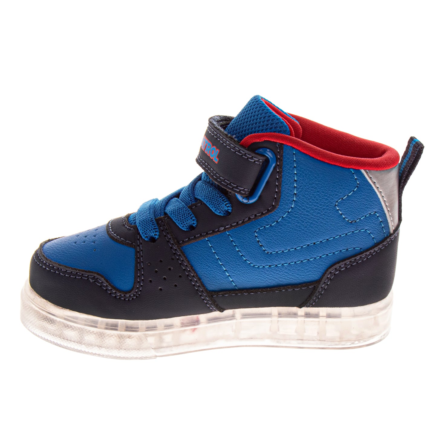 Paw Patrol Boys Light-Up High Top Sneakers Featuring Marshall and Chase (Little Kid)