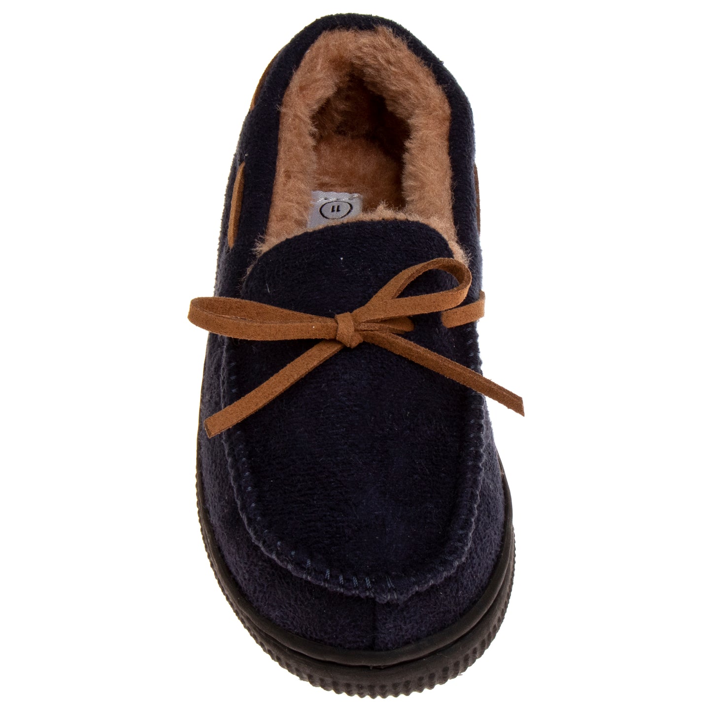 Beverly Hills Polo Club Moccasins Slippers Boys  Classic Fuzzy Lining Cozy Indoor/Outdoor Sole SlipOn (Little Kid / Big Kid)