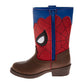 Spider-Man Cowboy Boots Boys  WebSlinger Western Style PullOn Tabs Durable Tread Action Ready (Toddler / Little Kid)