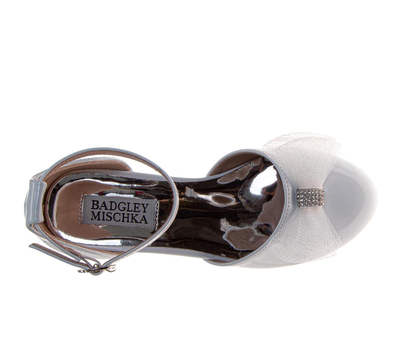 Badgley Mischka Ankle Strap Dress Shoes for Girls - Elegant Formal Special Occasion Style (Little Kids – Big Kids)