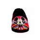 Disney Mickey Mouse Boys Slippers-Plush Lightweight Warm Comfort Soft Aline House Shoes Slippers - Navy Multi (sizes 5-12 Toddler)
