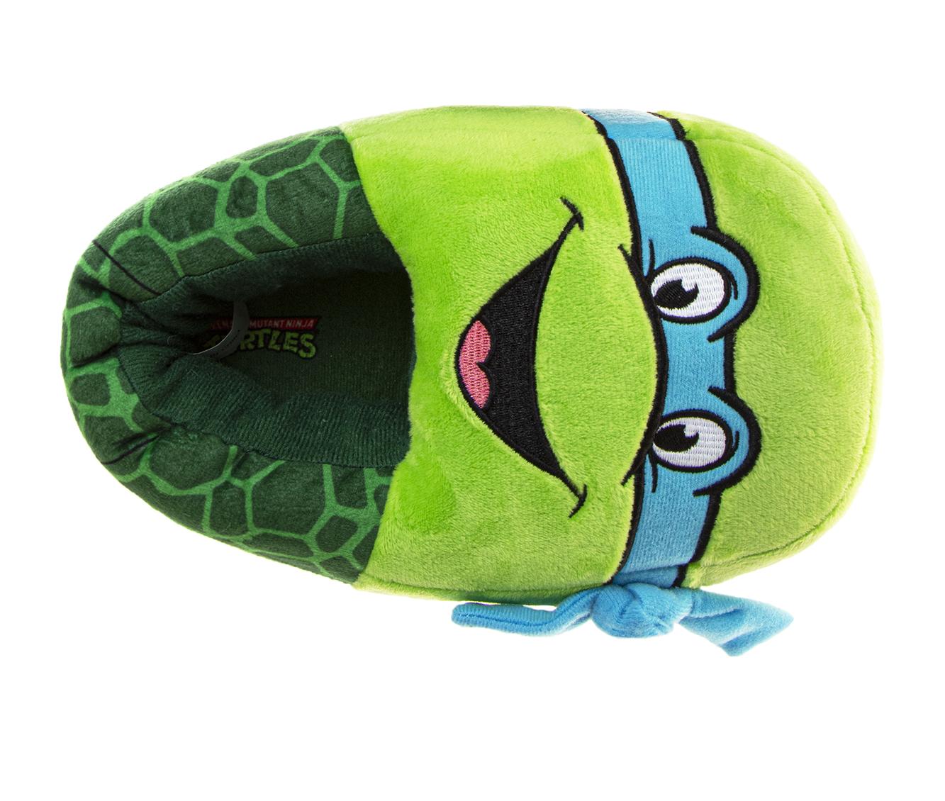 Teenage Mutant Ninja Turtles Toddler Boys' Dual Sizes Slippers