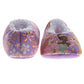 Disney Princess Slippers for Girls  Princess Design Cozy Interior Cushioned Plush (Toddler / Little Kid)