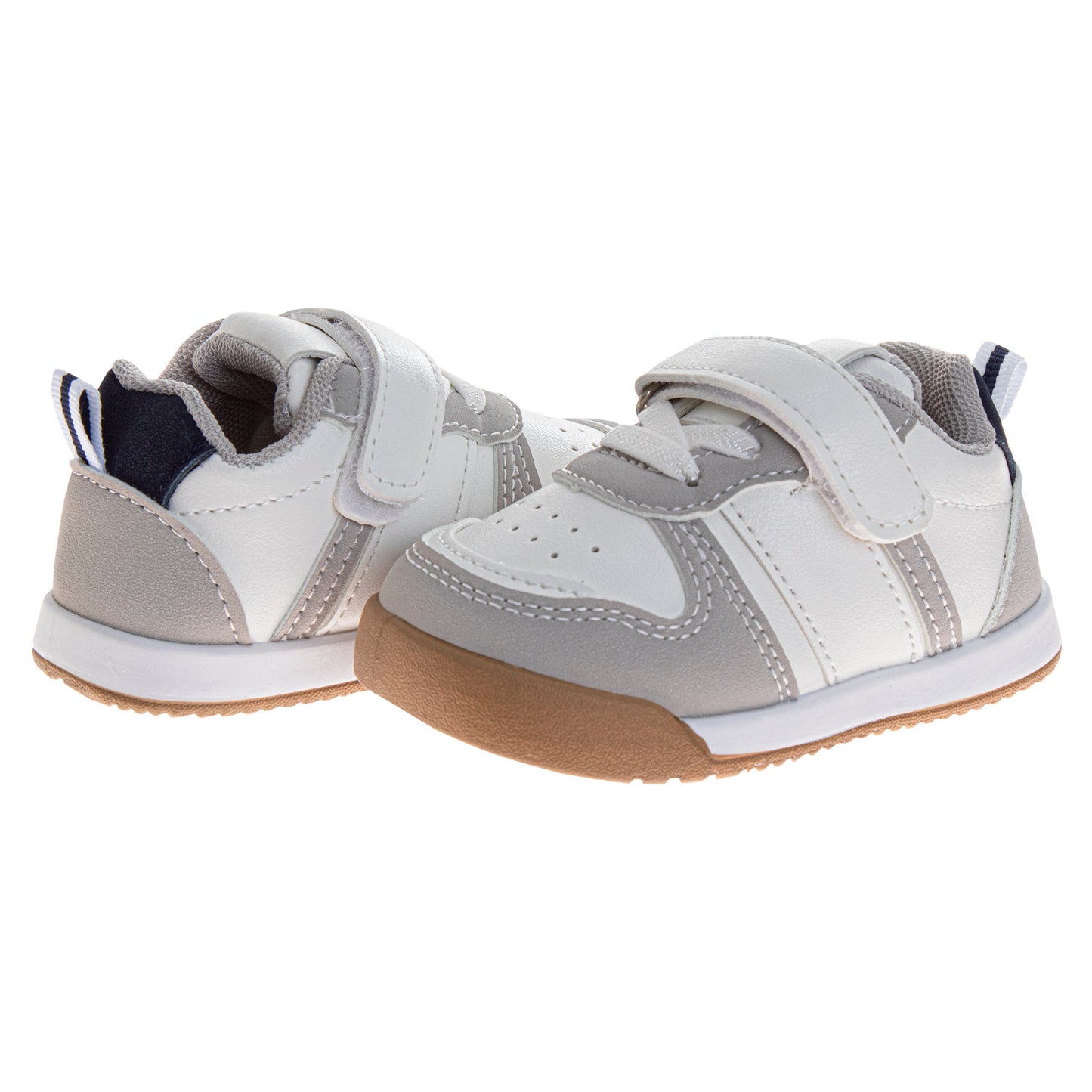 Josmo Girls' Hook and Loop Sneakers  Comfortable, Casual, and EasytoWear Footwear (Infant / Toddler)