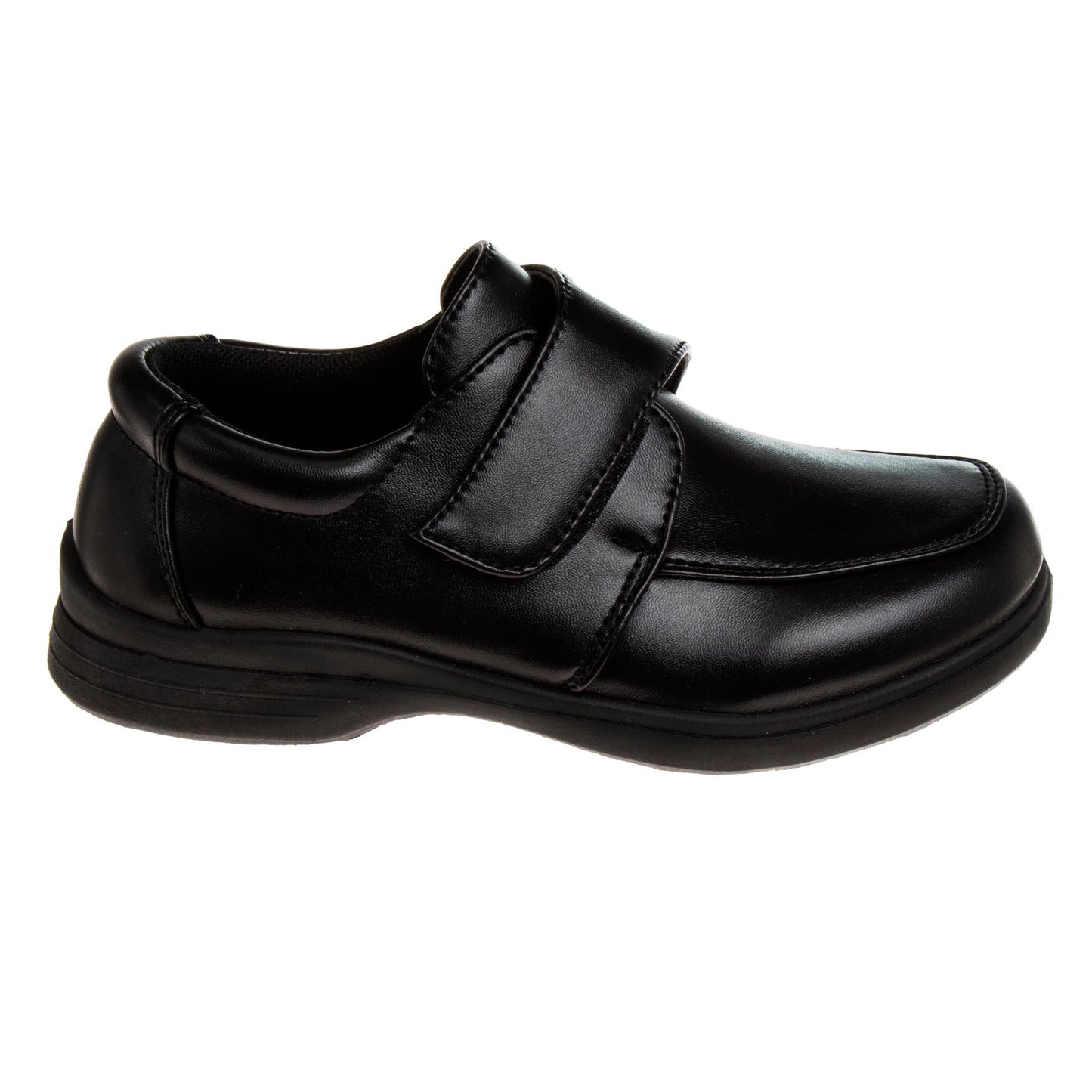 French Toast School Shoes Boys'  Uniform Approved Durable Everyday Wear Velcro Closure Comfort Fit Classic Style (Toddler / Little Kid)