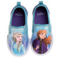 Frozen Elsa Anna Girls No Lace Shoes - Disney Character Loafer Low top SlipOn Casual Tennis Canvas Sneakers (size 5-12 toddler)
