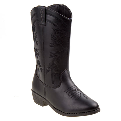 Kensie ZipUp Boots with Heel for Girls / Stylish Comfortable Fashion (Toddler / Little Kid)