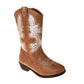 Kensie Girl Cowgirl Boots Girls'  Western Style Fashion Forward Stylish Comfort Fit Durable (Little Kid)