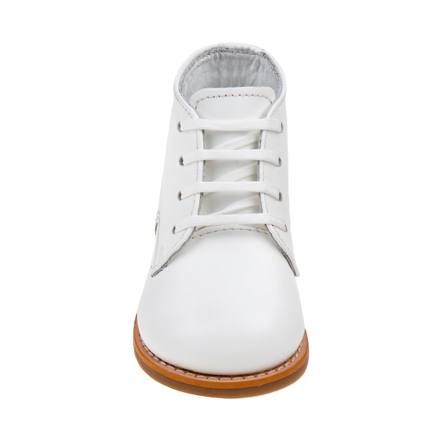 Josmo Logan Baby Walking Shoes Medium Width – Boys Girls Unisex Walking Shoes First Step Walker - Leather  Non-Slip Bottom High top