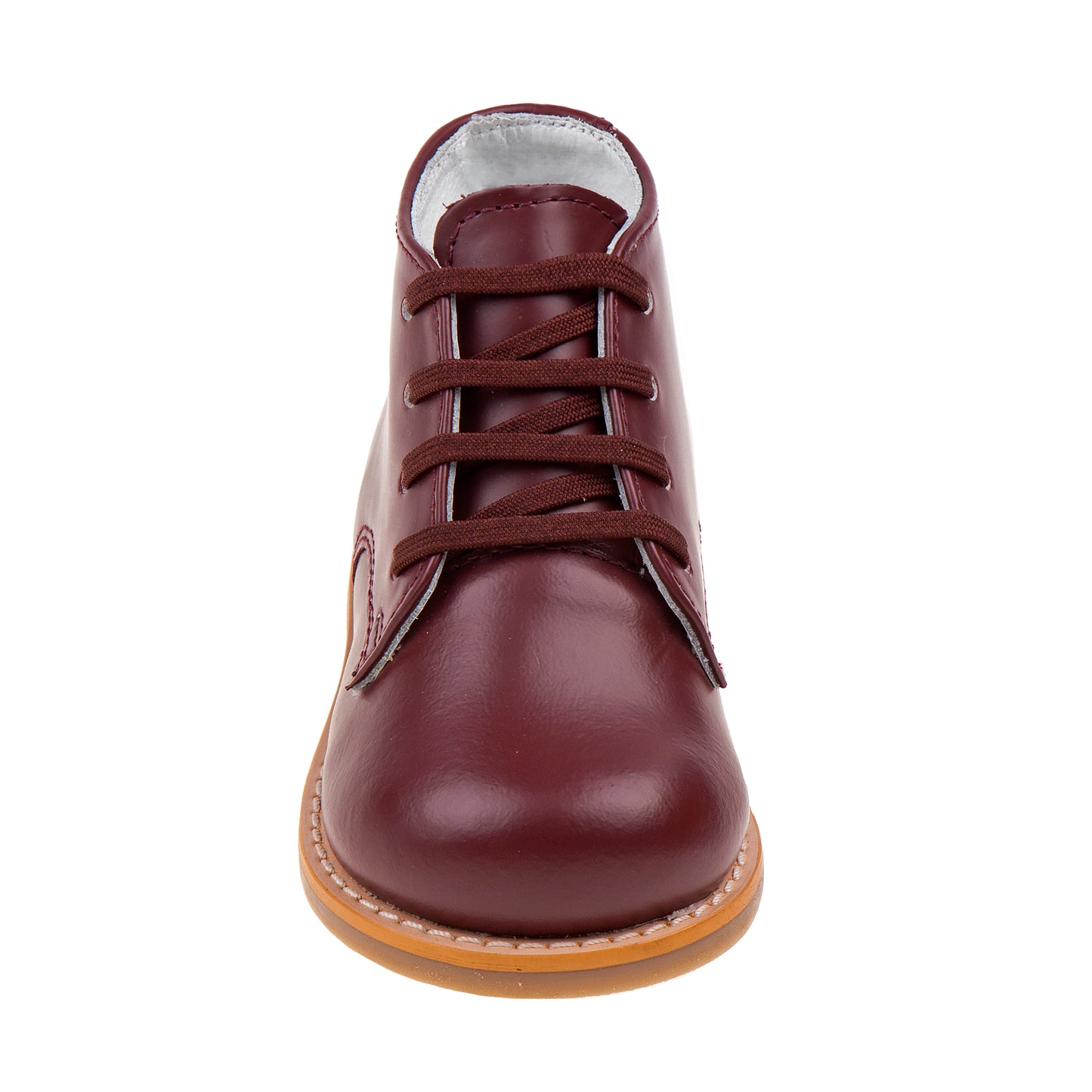 Josmo Logan Baby Walking Shoes Medium Width – Boys Girls Unisex Walking Shoes First Step Walker - Leather  Non-Slip Bottom High top