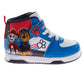 Paw Patrol Boys High Top Sneakers Hook and Loop with Lace-Up (Little Kid)