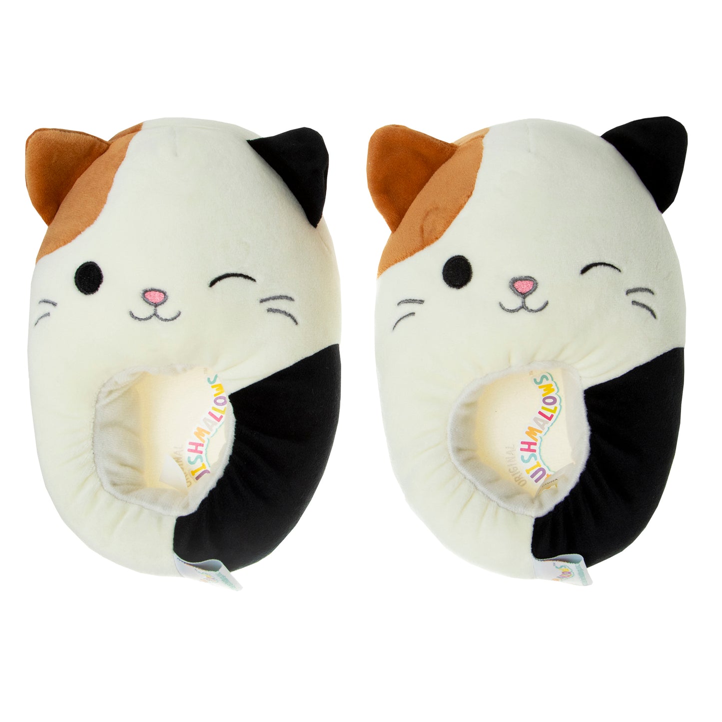 Squishmallow Dual Sizes Slippers Ladies'  Ultra Soft Plush Comfort Cozy Wear SlipOn (Adult)