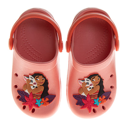 Disney Moana Girls Slip-On Clogs with Back Strap (Toddler)