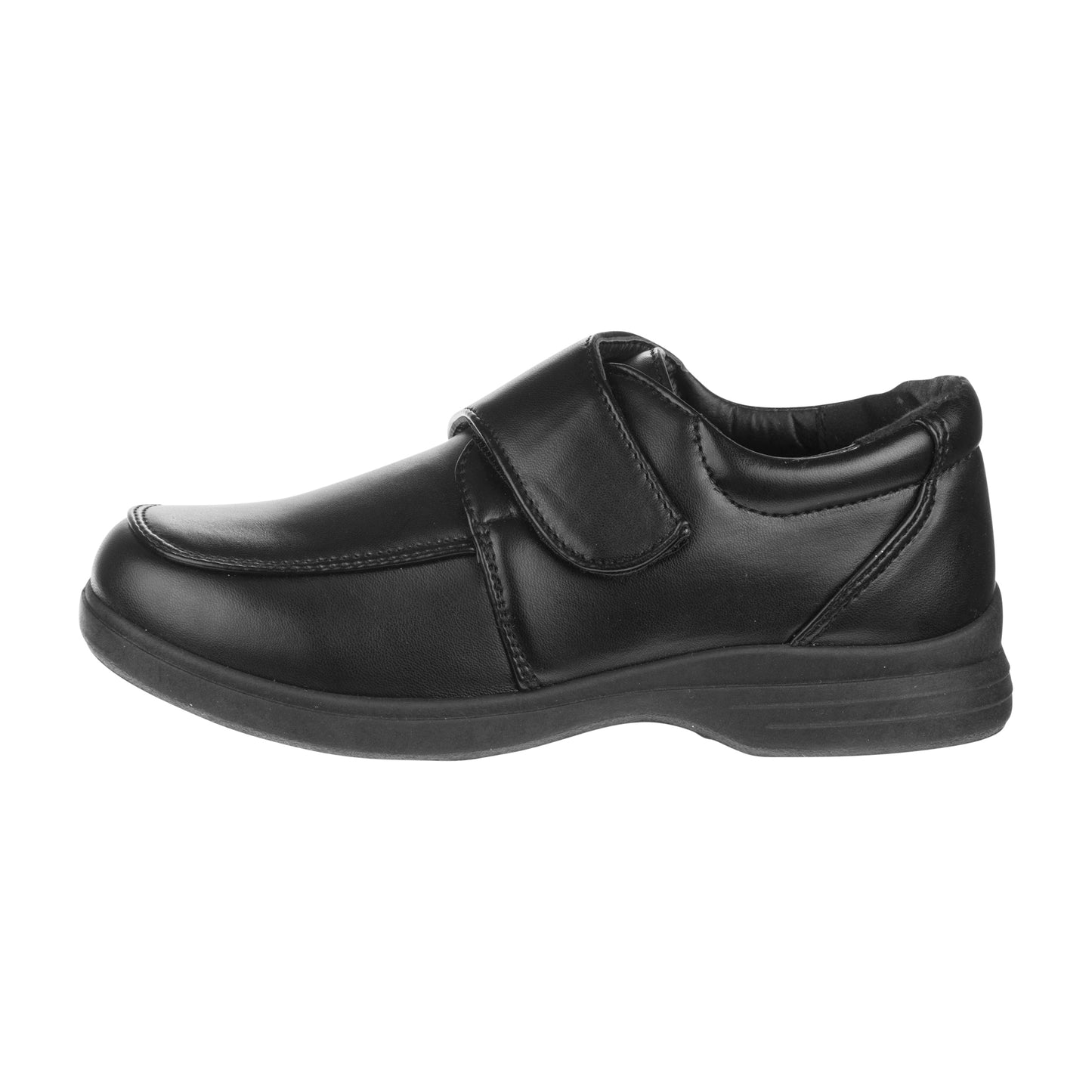 Josmo Classic Hook & Loop School Shoes Boys'  Easy Hook & Loop School Uniform Durable Everyday Wear Comfort Fit (Big Kid)