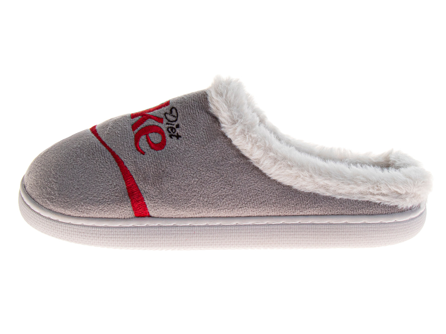 CocaCola COKE Logo Casual Slippers for Men  Cozy SoftLined Warm Indoor Comfort Shoes (Adult)
