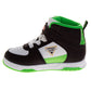 Monster Jam Boys High Top Sneakers Hook and Loop with Lace-Up (Little Kid)