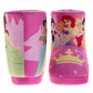 Disney Princess Slippers Booties Belle, Snow White, Jasmine, Cinderella, Ariel Warm Fluffy House Slippers for Girls (Toddlers)